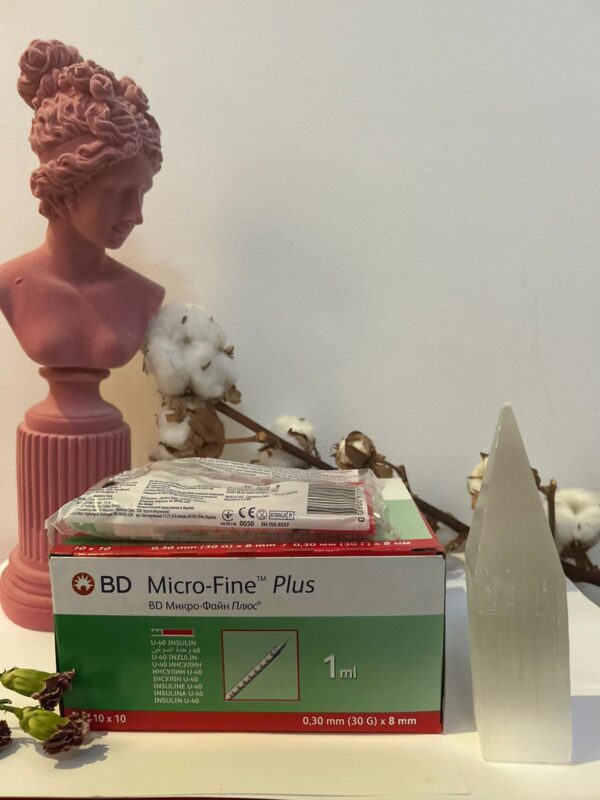Strzykawka insulinowa BD Micro-Fine Plus 30G z wtopioną igłą 0,30 x 8 mm