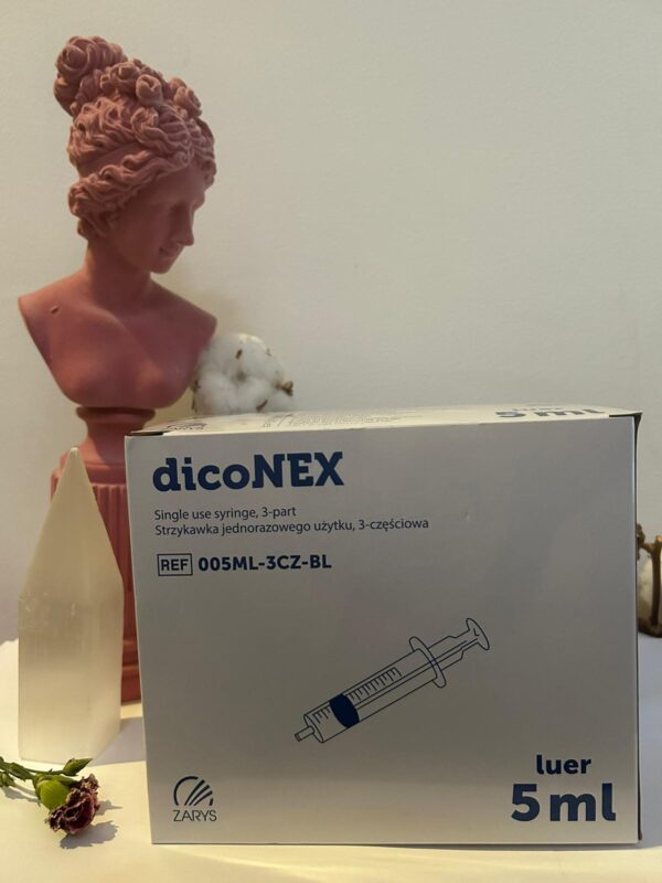 Strzykawka dicoNEX Luer Lock 3częściowa