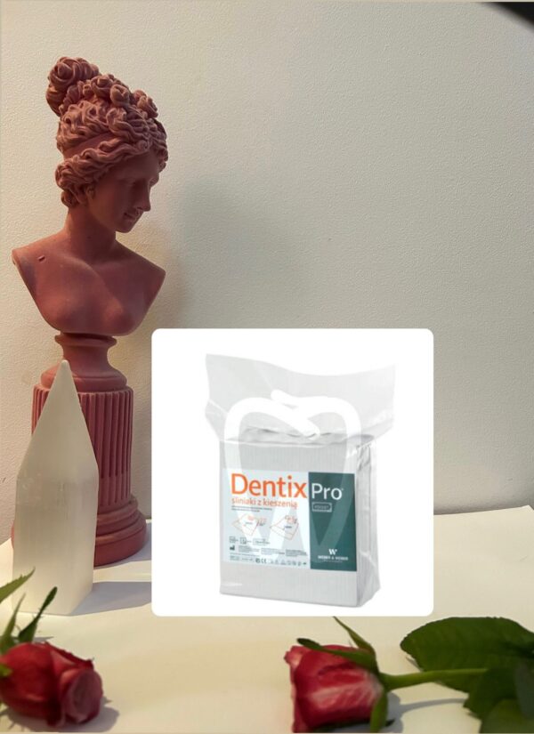 Podkład DentixPro ślinianki z kieszonką białe a50