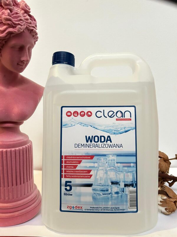 Woda dermineralizowana 5 L