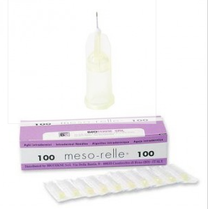 Igły do mezoterapii Meso-relle 32Gx12